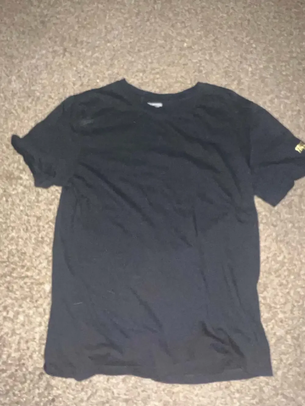 True Religion Brand Jeans Men's Black Crew Neck Short Sleeve Logo T-Shirt